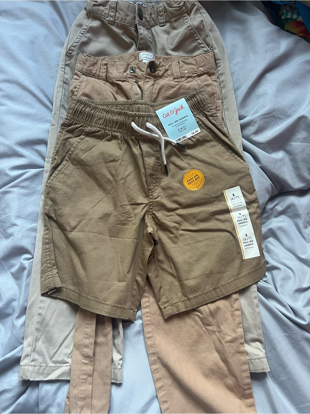 Set of 3 Khaki Boys Size 6T